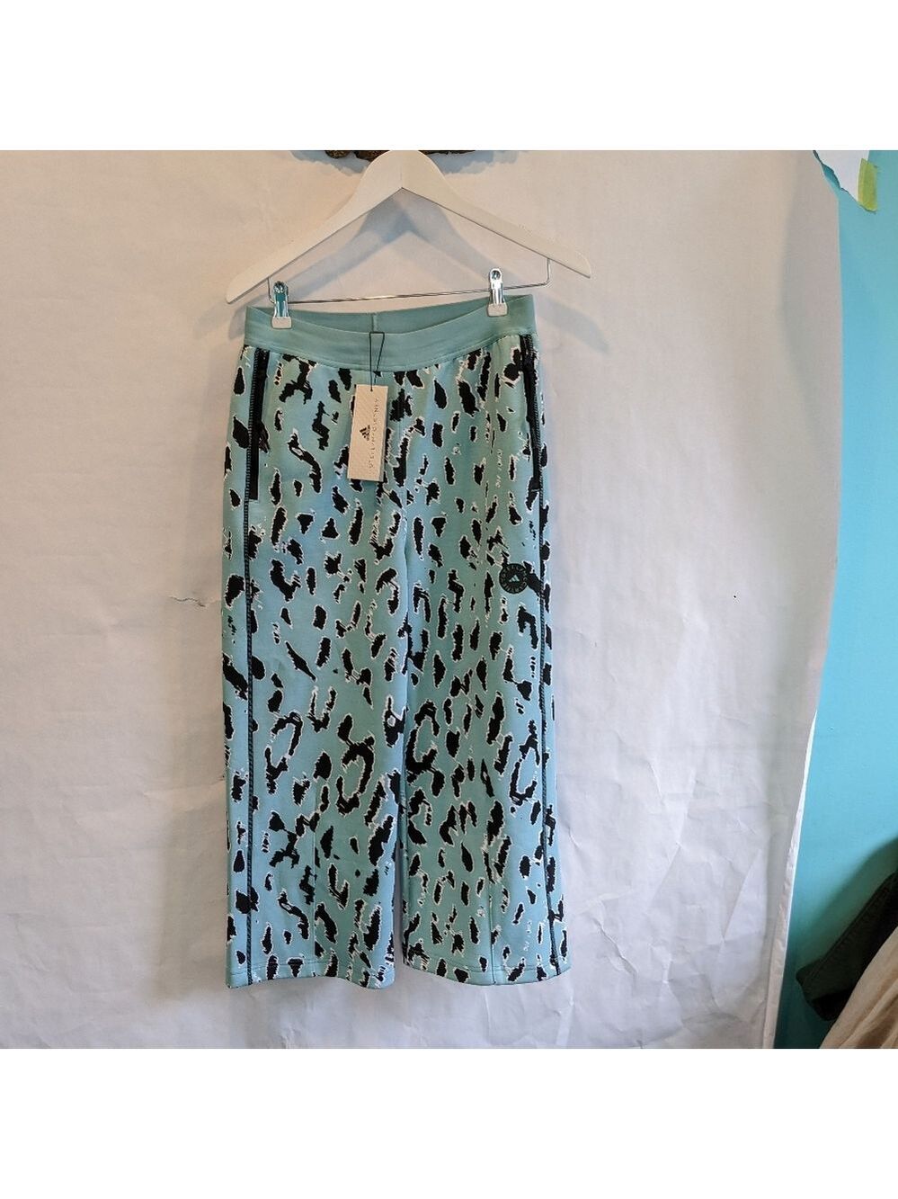 Stella McCartney mint green and black Cropped Pants - Picture 6 of 16